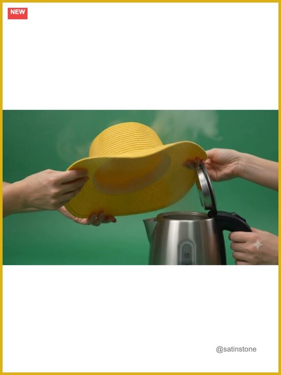 Wide Brim Floppy Sun Hat with UPF 50